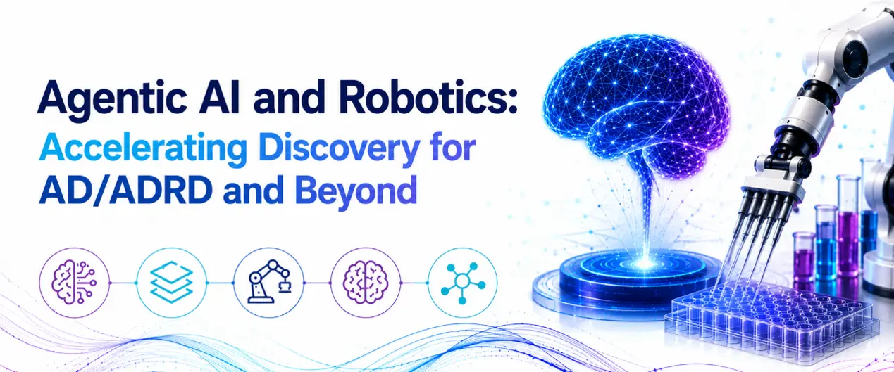 Agentic AI and Robotics: AD/ADRD and Beyond workshop graphic