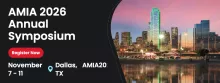 AMIA 2026 Annual Symposium banner